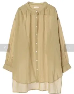 アース　earth music&ecology　チュニック《Fサイズ》イエロー