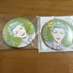 ツイステ オーロラ箔缶バッジコレクション プラチナジャケット セベク