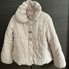 petit main 中綿コート 120cm ライトピンク