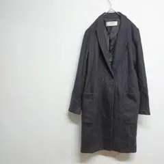 ZARA BASIC ブラックチェスターコート サイズ28 M ☆3031