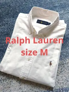 Ralph Lauren　オックスフォードシャツ白 M