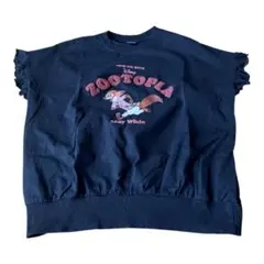 【美品】しまむら ニック Tシャツ M ズートピア2 ディズニー　黒