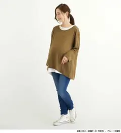 【美品】ETTE マタニティ デニム