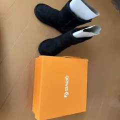 gravis スノーブーツ　20㎝　ブラック＆グレー
