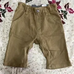 FOキッズ　BIG ベージュ ６〜７分丈　ハーフパンツ　100