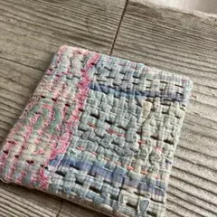 No.323ヴィンテージカンタキルト(ラリーキルト)のコースター