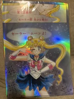 セーラームーンカフェ　キービジュアル　クリアファイル
