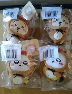 ちいかわ たぬきだもんくじ Ｃ賞 ぜったいたぬきなマスコット 4点まとめ売り