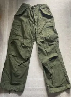 70s ミリタリー　アメリカ軍　M-65パンツ