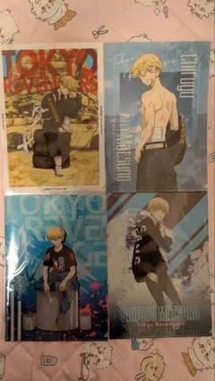 東京リベンジャーズ　松野千冬　クリアファイルまとめ売り