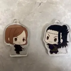 夏油傑 羂索 釘崎野薔薇 アクリル キーホルダー 2点セット 呪術廻戦