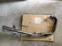SR400 グッズ エキパイ マフラー カフェ ボバーチョッパ 2