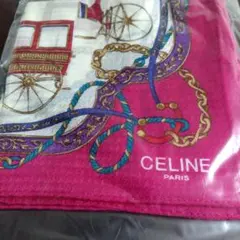 ★CELINE ハンカチ 馬車デザイン★新品未使用