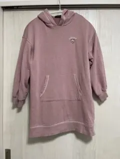 lovetoxic フード付きピンクワンピース S