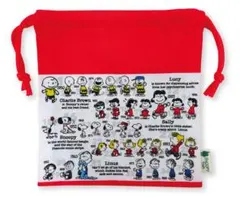 スヌーピータウン オリジナル PEANUTS誕生祭 70周年 巾着袋