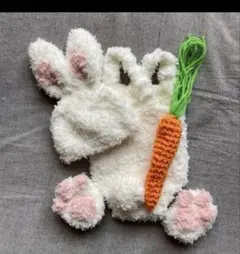 月齢フォト　ニューボーンフォト　コスチューム　うさぎ