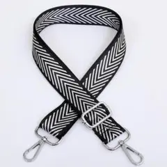 ショルダーストラップ ストラップ ショルダーベルト 柄 ストライプ ヘリンボーン