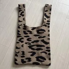 ヒョウ柄トートバッグ