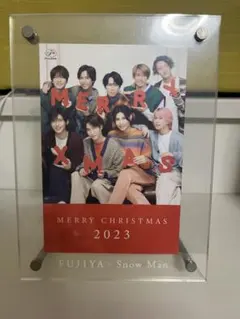 FUJIYA x Snow Man クリスマスアクリルスタンド