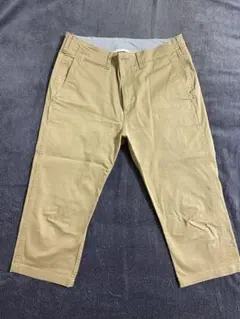 BEAUTY&YOUTH ハーフ丈チノパン ベージュ