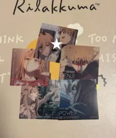 チェンソーマン スクエアクリアカード 6枚セット