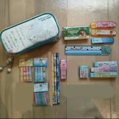 平成レトロ・女児 ファンシー 文具・当時物・未使用品まとめ売り21点