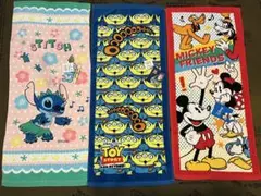 Disney キャラクター フェイスタオル 3枚セットのサムネイル