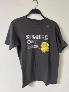 コダック ポケモン グラフィックTシャツ 半袖 ダークグレー Sサイズ 新品