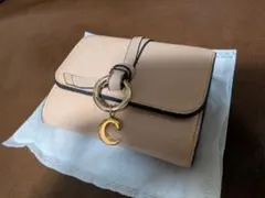 クロエ 三つ折り 財布 ゴールド金具 レザー チャームCのサムネイル