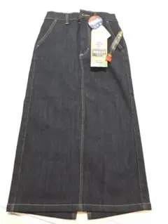 【新品・未使用】裏地あったかスカート デニム