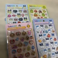 正規品　たまごっち　ボンボンドロップシールセット 4枚