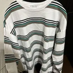 B:MING ボーダー柄 長袖カットソー