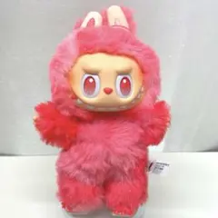 【POP MART】ポップマート ラブブ ペンダント ぬいぐるみ　エナジー 赤