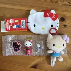 ハローキティ　冬季限定　ウィンタースポーツ　マスコット　キーホルダー　平成　希少 ハローキティ 冬季限定 ウィンタースポーツ マスコット キーホルダー