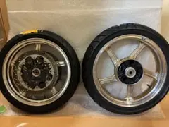 ns50f　純正　FRホイール　チューブレス化 ns50f 純正 FRホイール チューブレス化 - メルカリ