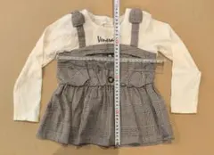 Petit ange チェック柄チュニック 110cm
