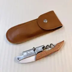 ソムリエ ナイフ ウォルナット ダブルアクション ワインオープナー コルク抜きのサムネイル