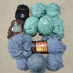 毛糸 まとめ売り ウール