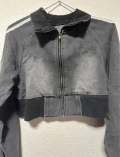 デニムジャケット スカートセットアップ