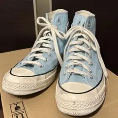 チャックテイラー ct70 ブルー コンバース ハイカットスニーカー