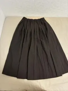 chambre de charme プリーツスカート ブラウン フリーサイズのサムネイル