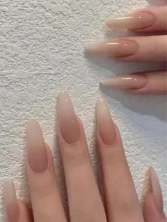 SHEIN ネイルチップ　シンプル　かわいい　ピンク　韓国