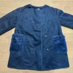 B:MING by BEAMS ビーミング　ムートンコート ネイビー