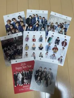 Snow Man カレンダー 2025.4〜2026.3