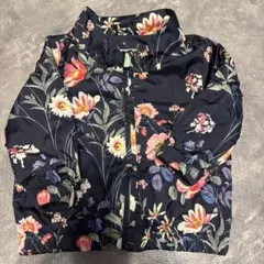 baby GAP ジャケット ウィンドブレーカー ネイビー花柄 6-12m