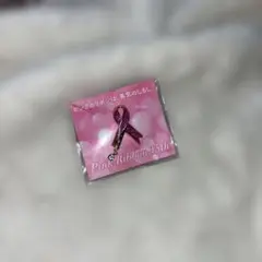 ピンクリボン　15周年記念バッジ