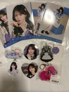 野口衣織 缶バッジ ネームバッジ IDフォト ステッカー 4カット イコラブ 野口衣織 缶バッジ ネームバッジ IDフォト ステッカー 4カット