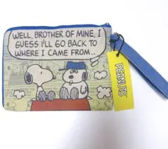 【匿名配送】スヌーピー オラフ ストラップ付きポーチ