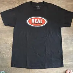 希少00's REAL SKATEBOARDS オーバルロゴ　トミーゲレロ　L