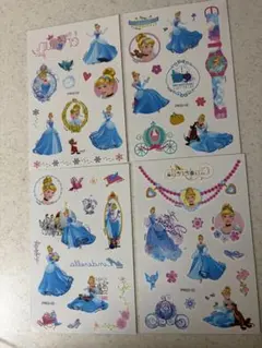 レア✨✨シンデレラ タトゥーシール 4枚セット